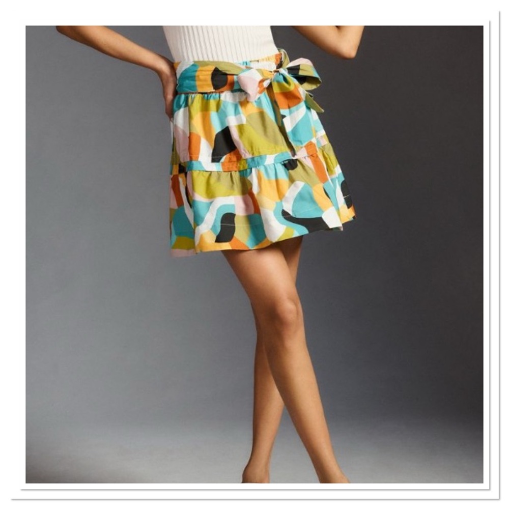 By Anthropologie Somerset Mini Skirt NWT